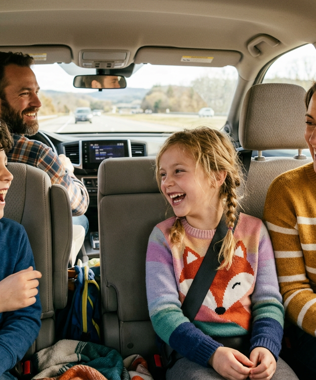 Long Car Ride Would-You-Rather — Conversation & Connection activity for ages 3–12 years (outdoor, 20 min)