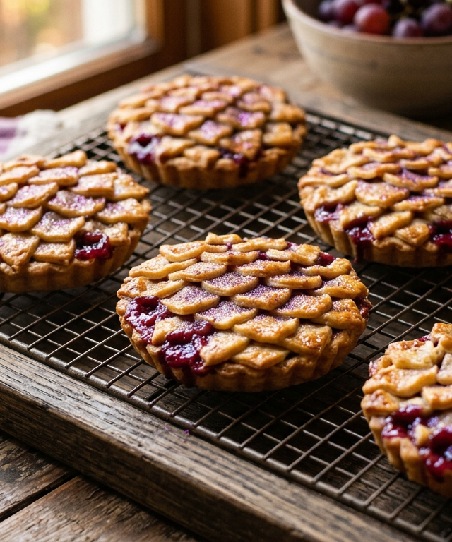Sparkling Purple Dragon Scale Grape Jelly Tarts — Cooking & Baking activity for ages 5–10 years (indoor, 60 min)